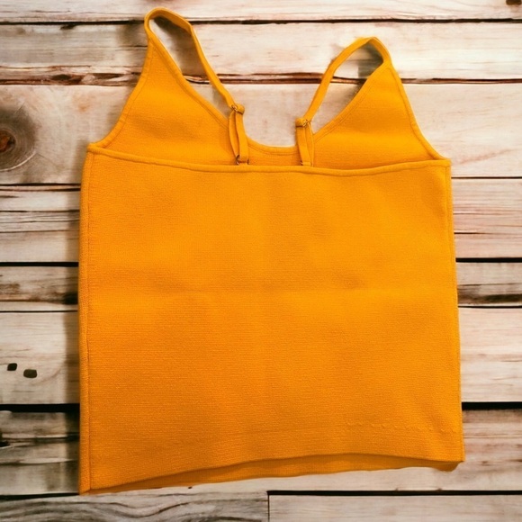 NEW A.L.C Ava Orange Tank Top Adjustable Straps in Plantain Size XS - Picture 4 of 7